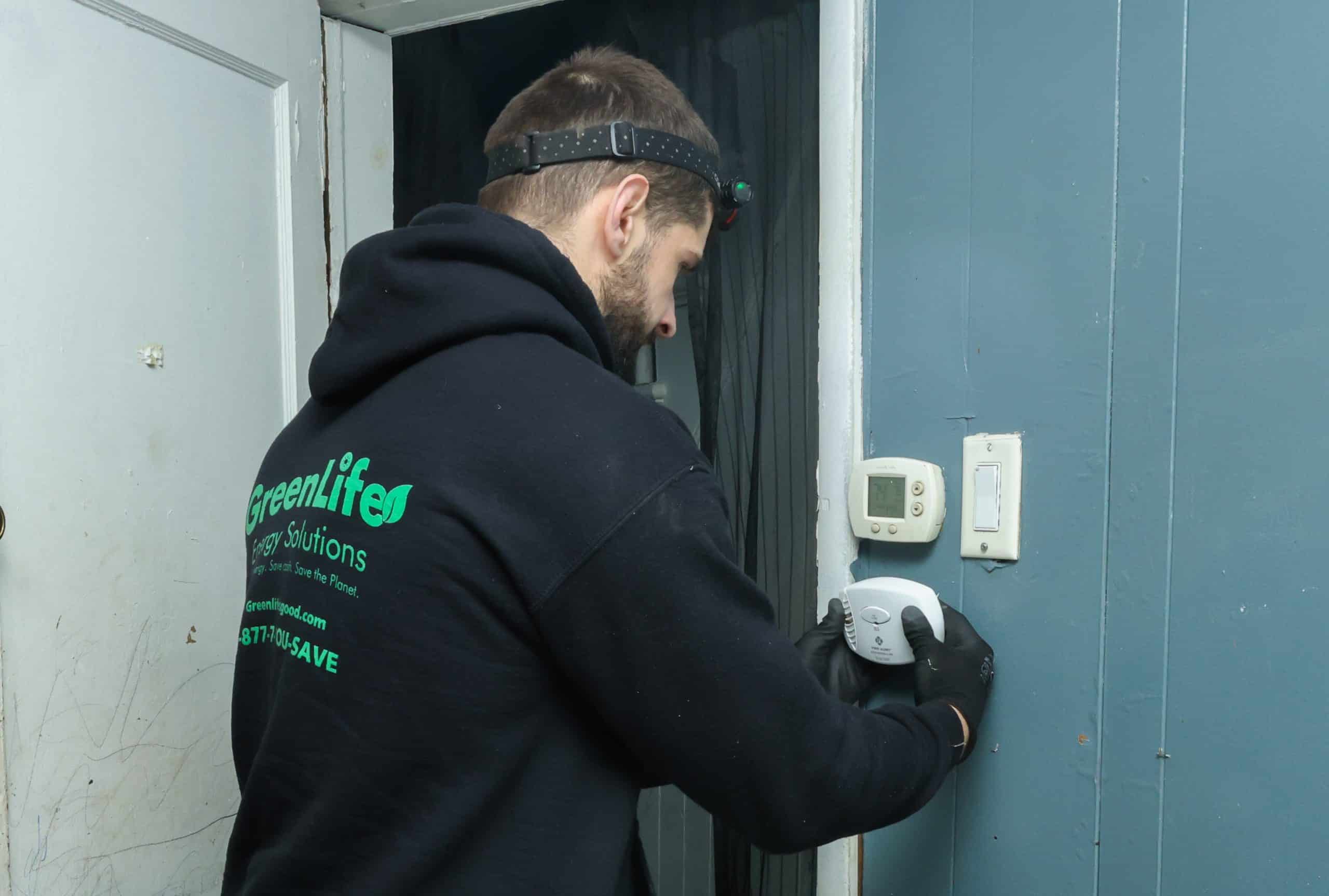 GreenLife technician at work