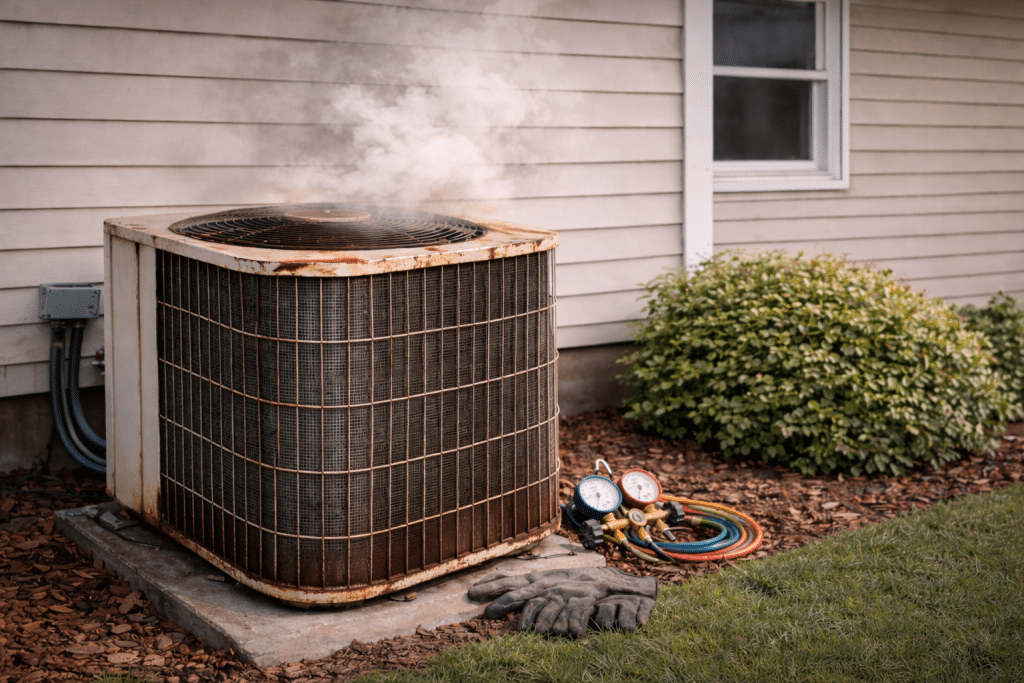 Old Air Conditioning
